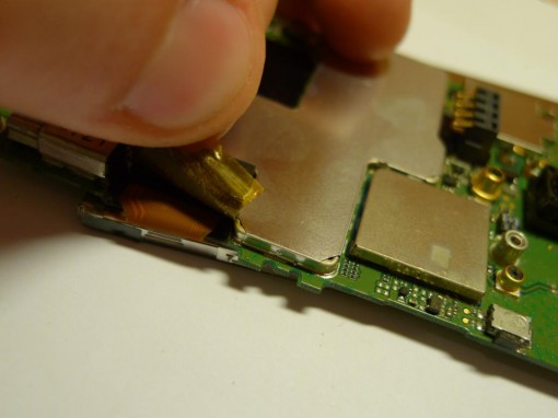 HTC Pharos LCD disassembling