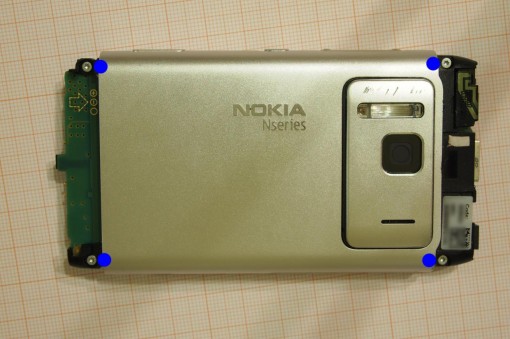 Nokia N8 sostituzione display